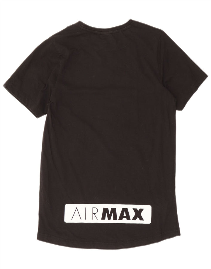 Ανδρικό μπλουζάκι Nike Air Max Graphic Μπλουζάκι μεσαίο μαύρο βαμβακερό