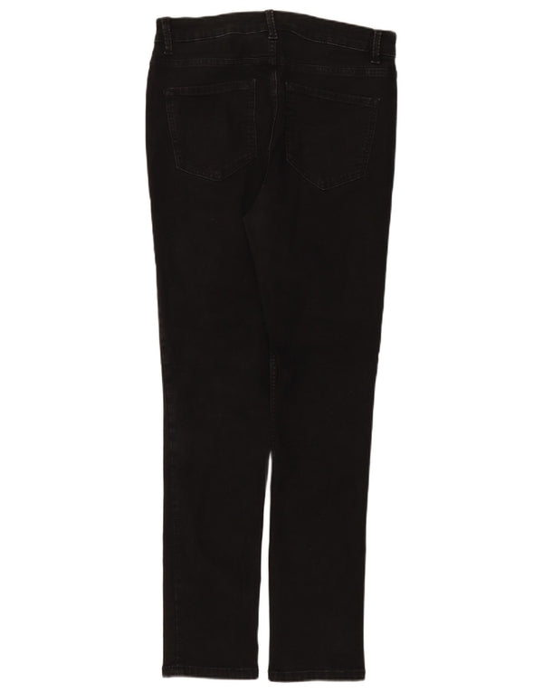 Marks & Spencer Womens The Lily Slim Jeans UK 14 Large W32 L31 Black Cotton