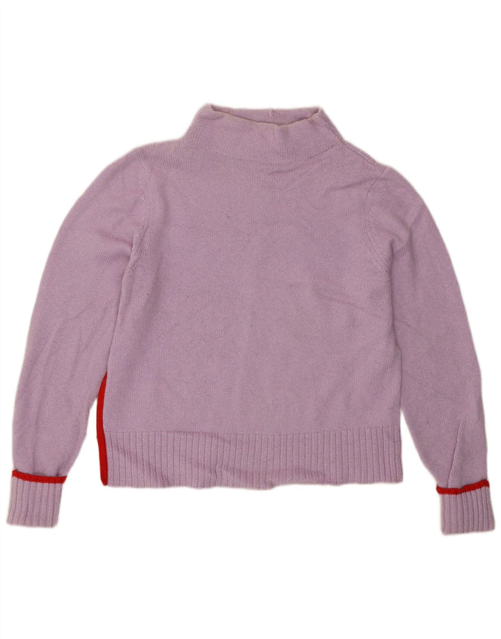 Γυναικείο πουλόβερ με λαιμόκοψη MINT VELVET UK 12 Medium Purple Polyamide