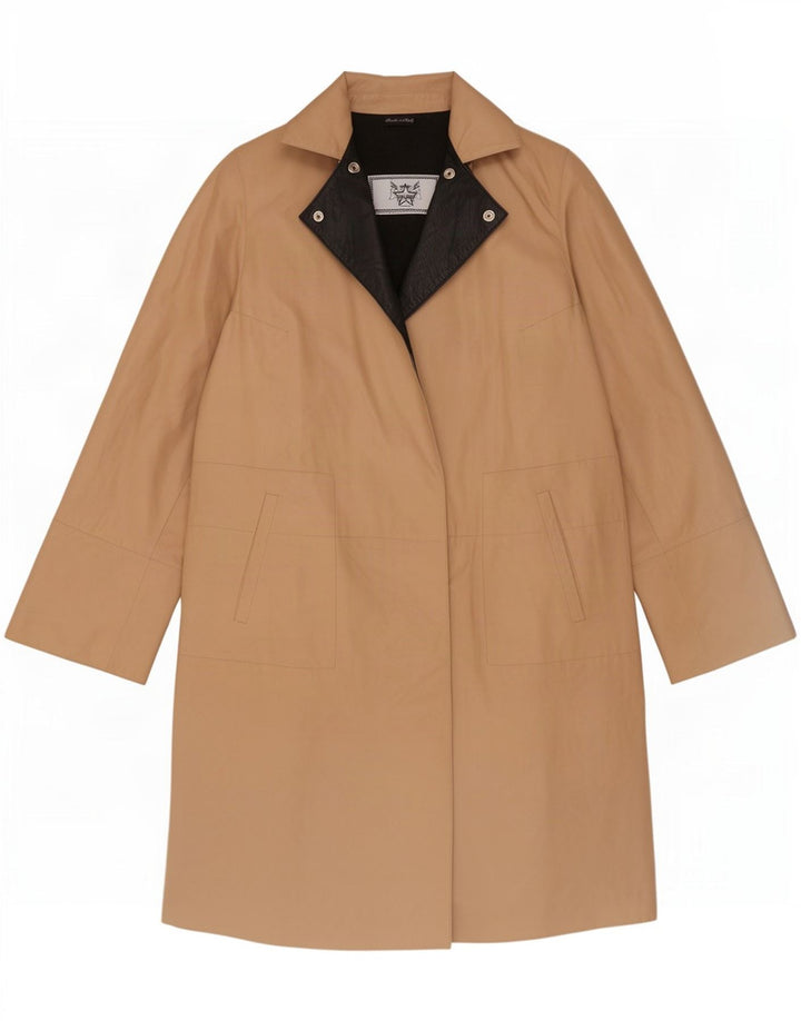 Immagini Γυναικείο Δερμάτινο Παλτό IT 44 Medium Beige