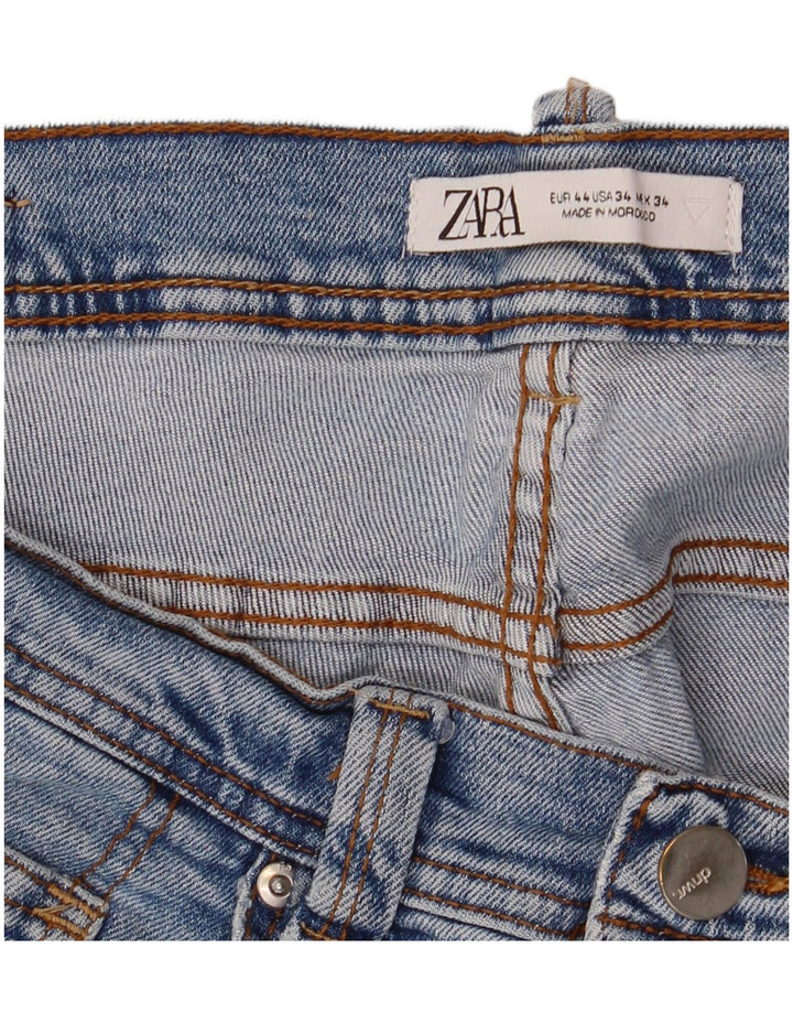 Zara Ανδρικό Slim Jeans EU 44 Large W34 L30 Blue