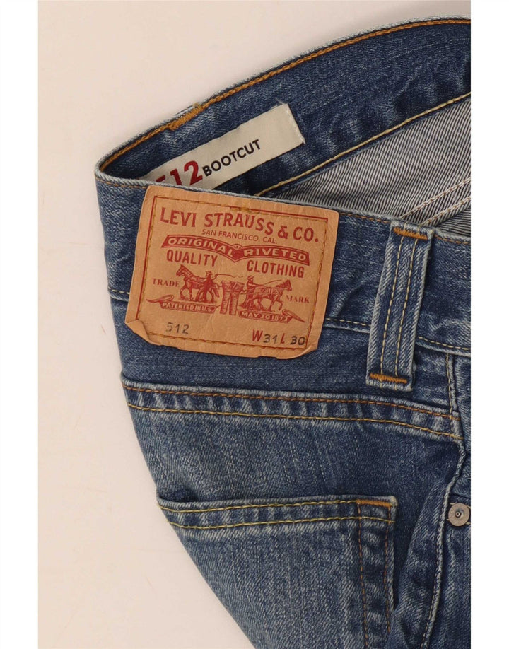Ανδρικό τζιν σορτς Levi's 512 W31 Medium Blue