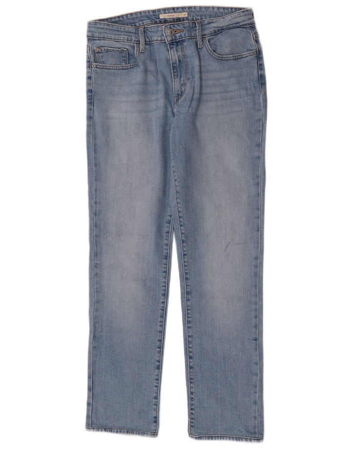 Levi's Womens 712 Slim Jeans W29 L29 Blue Cotton