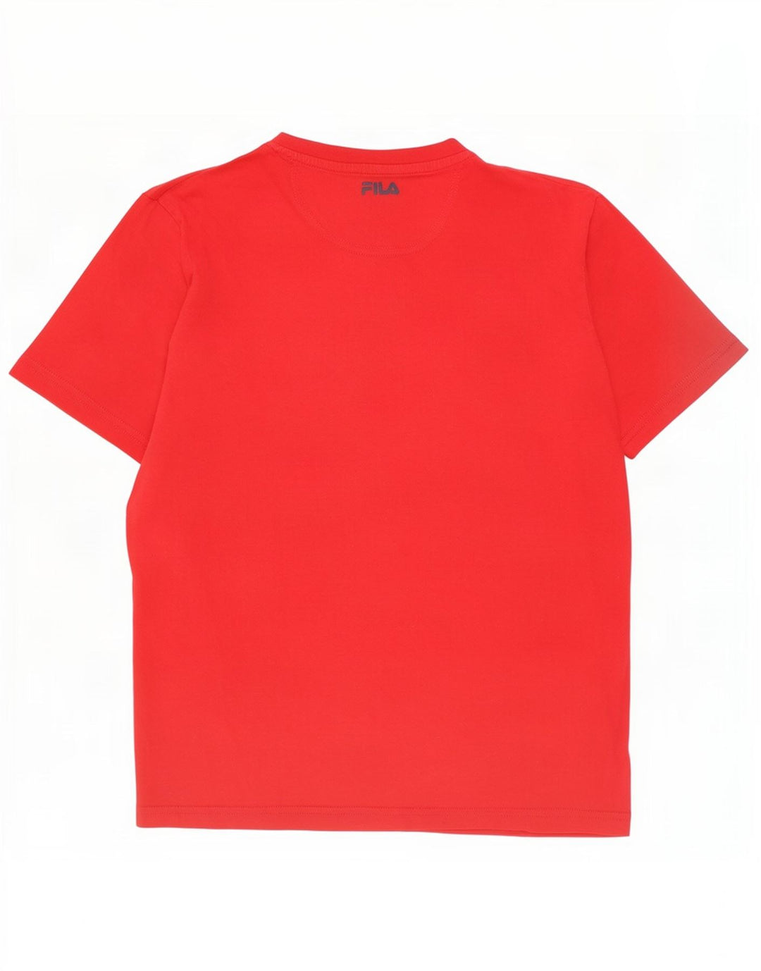 Ανδρικό γραφικό T-Shirt Fila Top Μεσαίο κόκκινο βαμβακερό