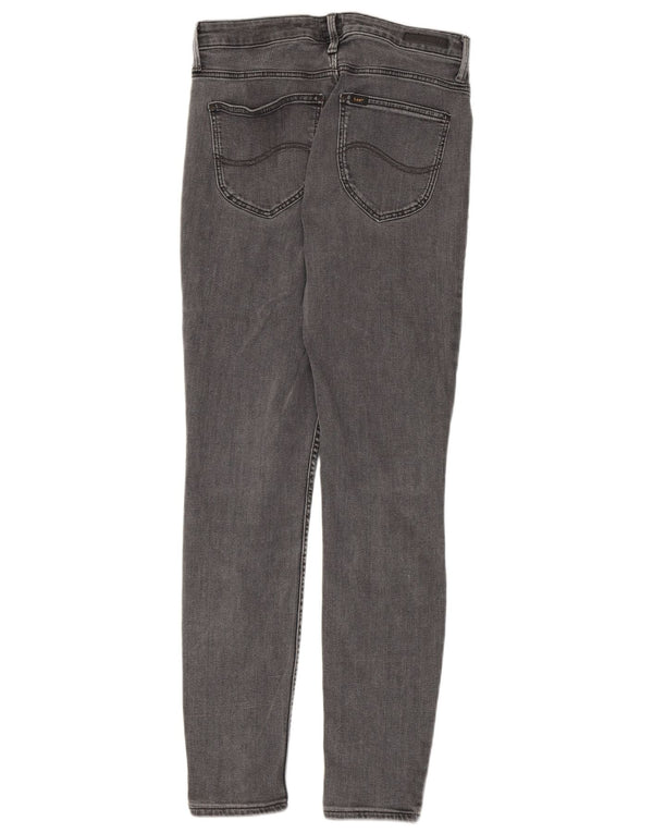 Lee Womens Scarlett High Skinny Jeans W31 L31 Γκρι βαμβακερό