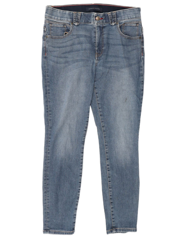 TOMMY HILFIGER Γυναικείο Skinny Jeans US 10 Large W33 L28 Μπλε βαμβακερό