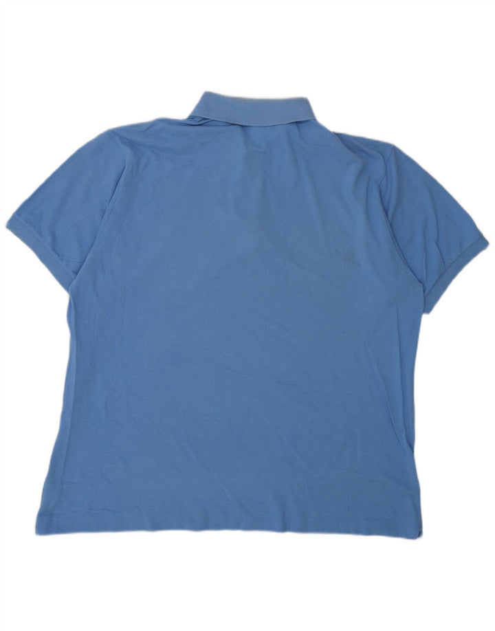 Ανδρικό μπλουζάκι πόλο LACOSTE 6 XL Μπλε βαμβακερό