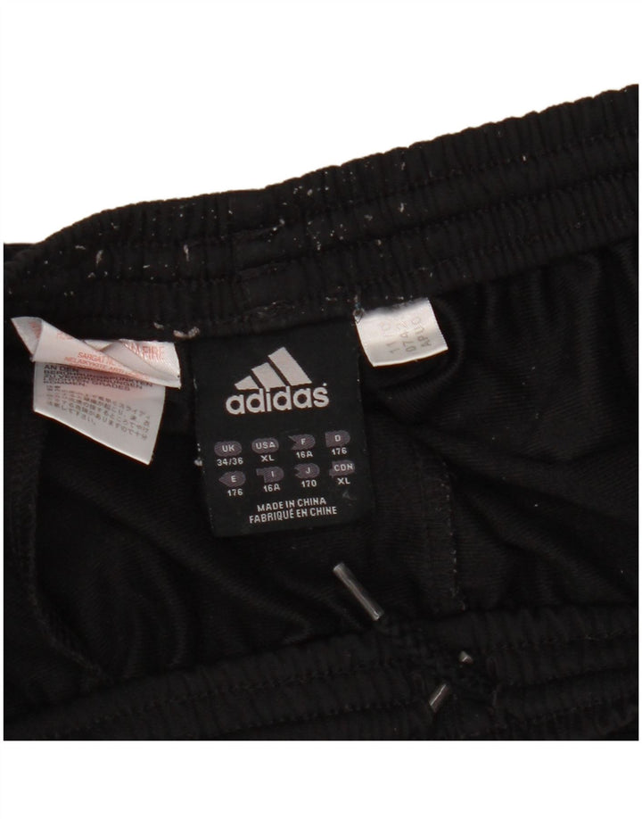 Παντελόνι φόρμας ADIDAS Boys 15-16 Years Μαύρο