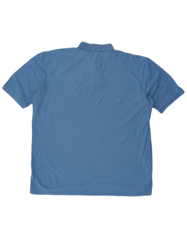 Ανδρικό μπλουζάκι πόλο FILA 2XL Μπλε βαμβακερό