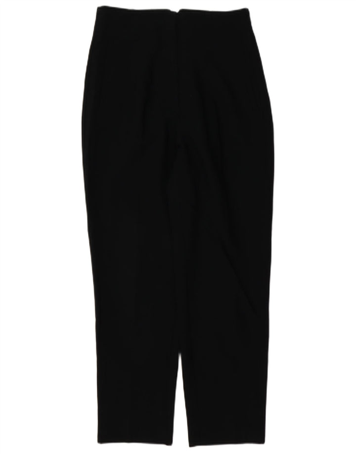 Zara Γυναικείο κοστούμι κωνικό παντελόνι Medium W28 L27 Μαύρο πολυεστέρα