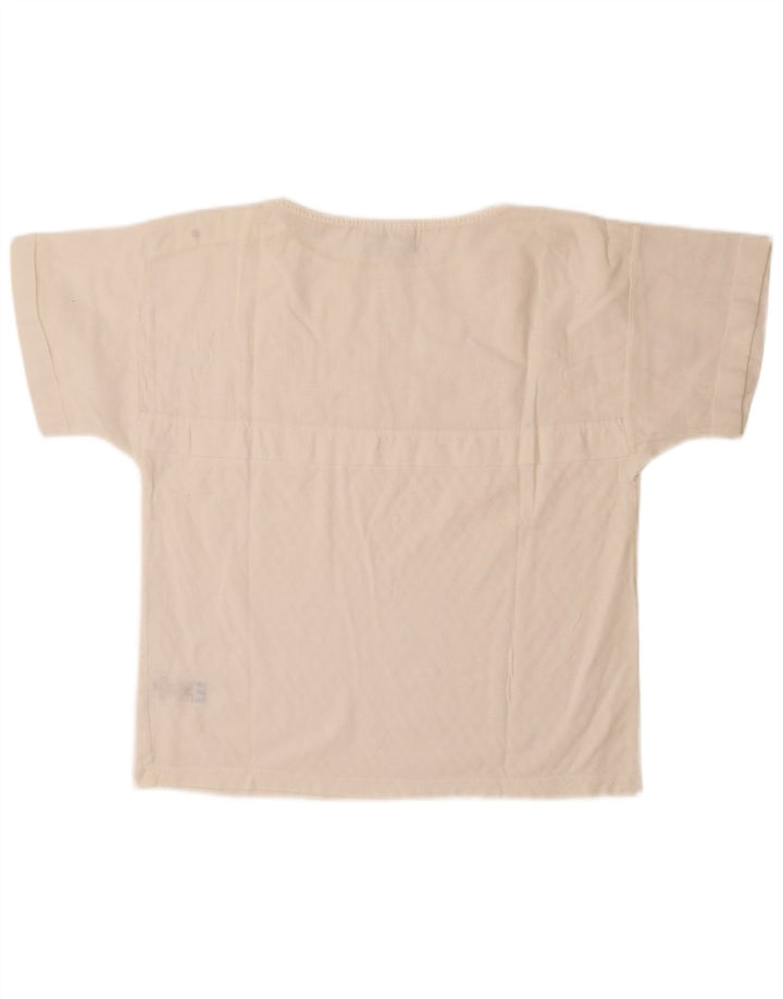 Adidas Γυναικείο T-Shirt Top EU 40 Μεσαίο λευκό βαμβακερό