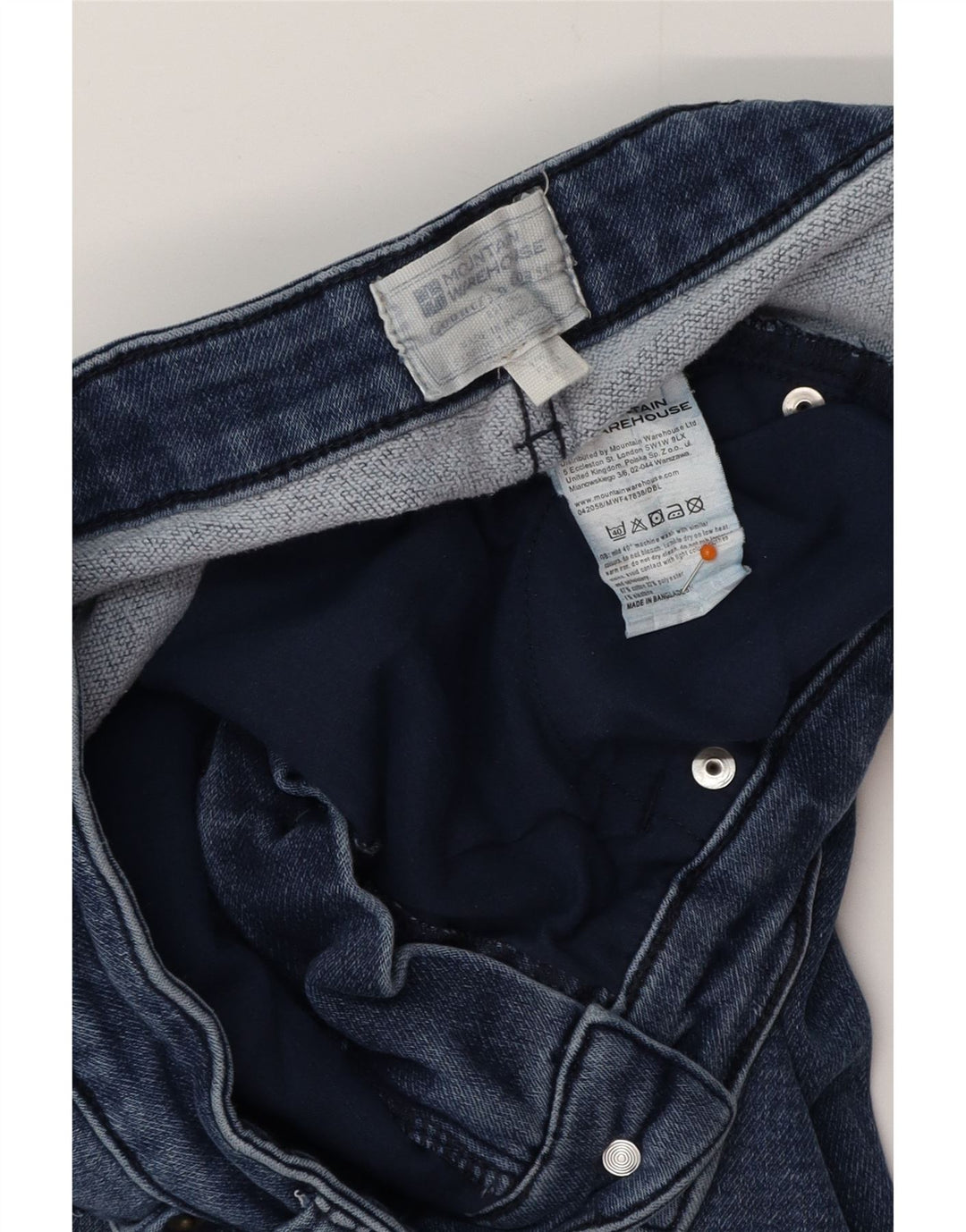 MOUNTAIN WAREHOUSE Γυναικεία Slim Jeans UK 16 Large W32 L30 Blue Cotton