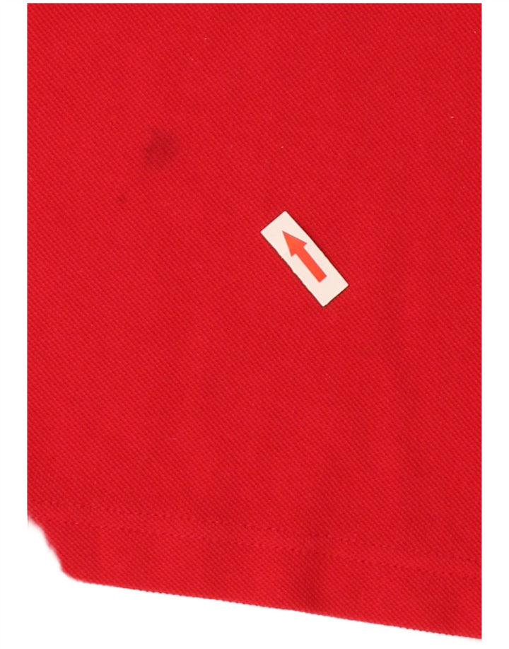 Γυναικείο T-Shirt LACOSTE Top Size 44 Μεγάλο Κόκκινο