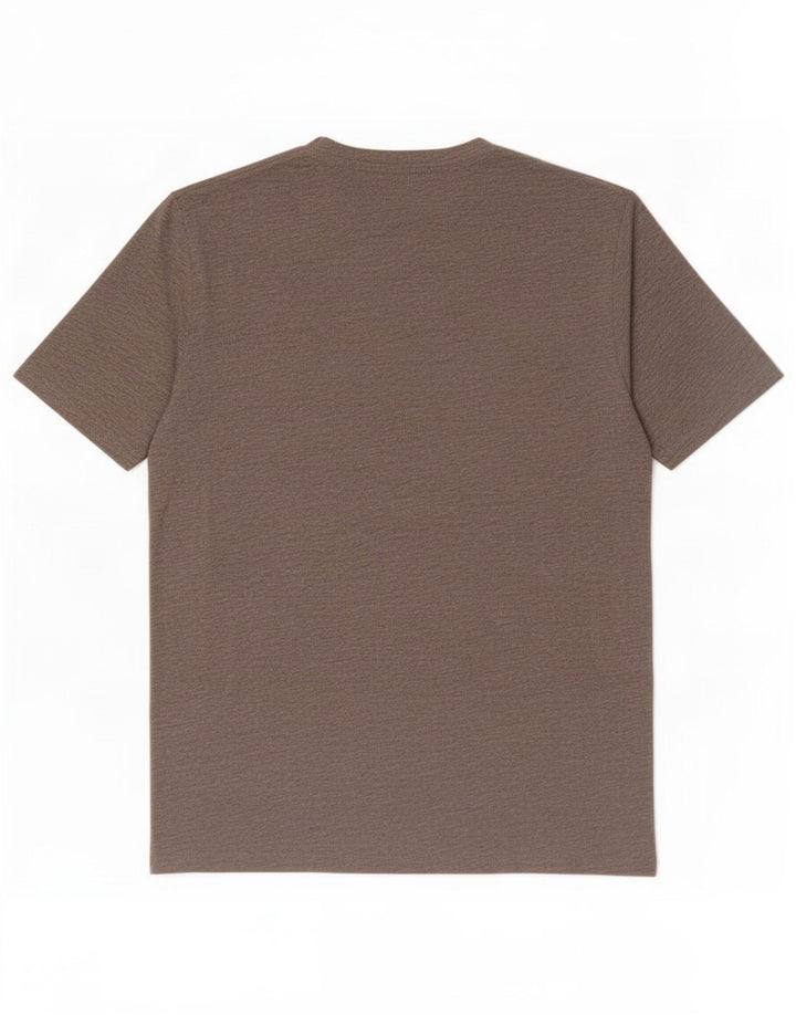 Ανδρικό T-Shirt Wrangler Τοπ μεσαίου γκρι βαμβακερό