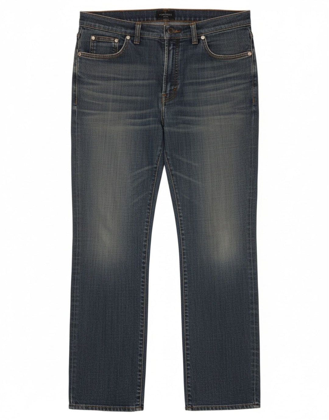 Γυναικείο τζιν Trussardi ίσιο W30 L32 Μπλε βαμβακερό