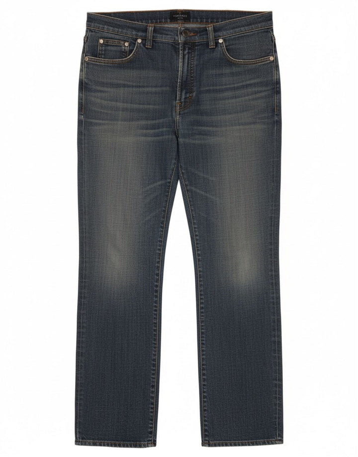 Γυναικείο τζιν Trussardi ίσιο W30 L32 Μπλε βαμβακερό