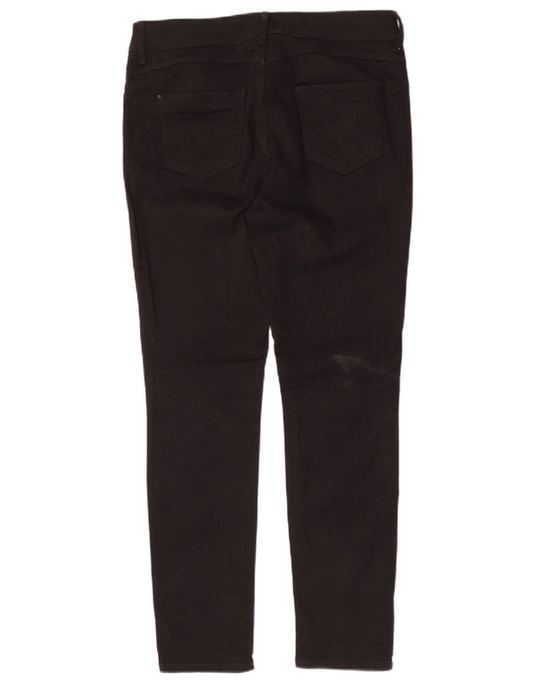Marks & Spencer Γυναικεία Sculpt Lift Casual Παντελόνι UK 14 Medium W30 L29 Bla