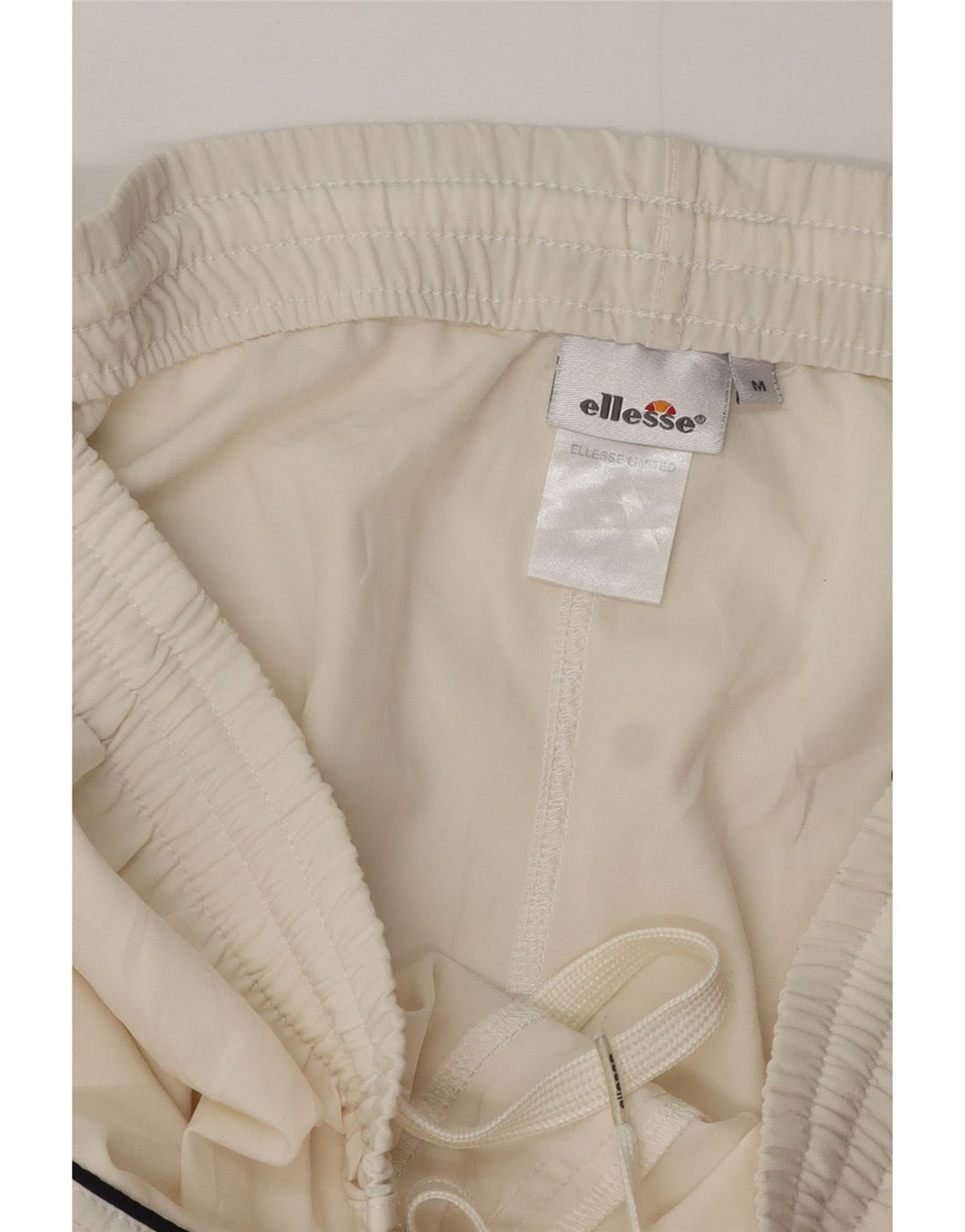 Ανδρικό αθλητικό σορτς Ellesse, μεσαίο σε λευκό πολυεστέρα