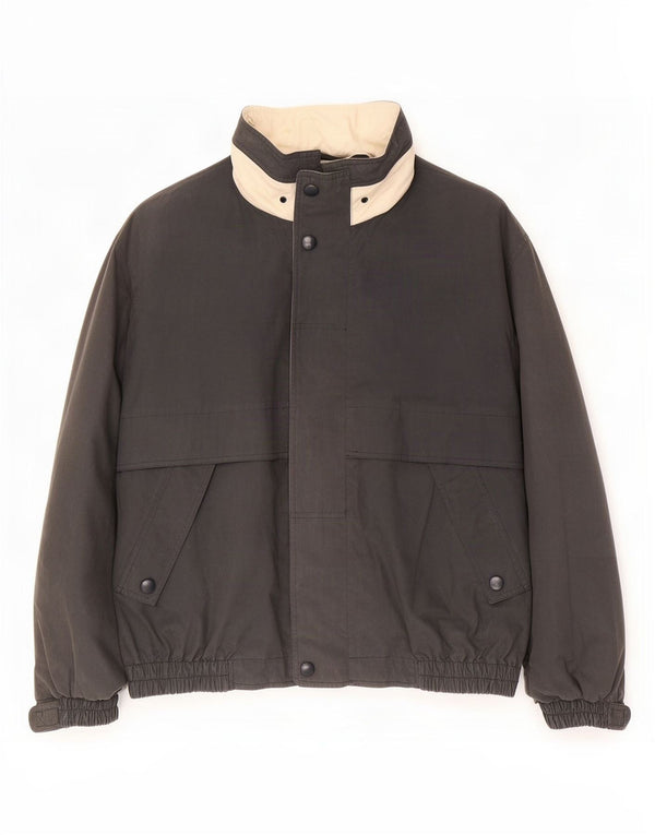 Ανδρικό τζάκετ με κουκούλα Le Frog UK 38 Medium Grey Polyester