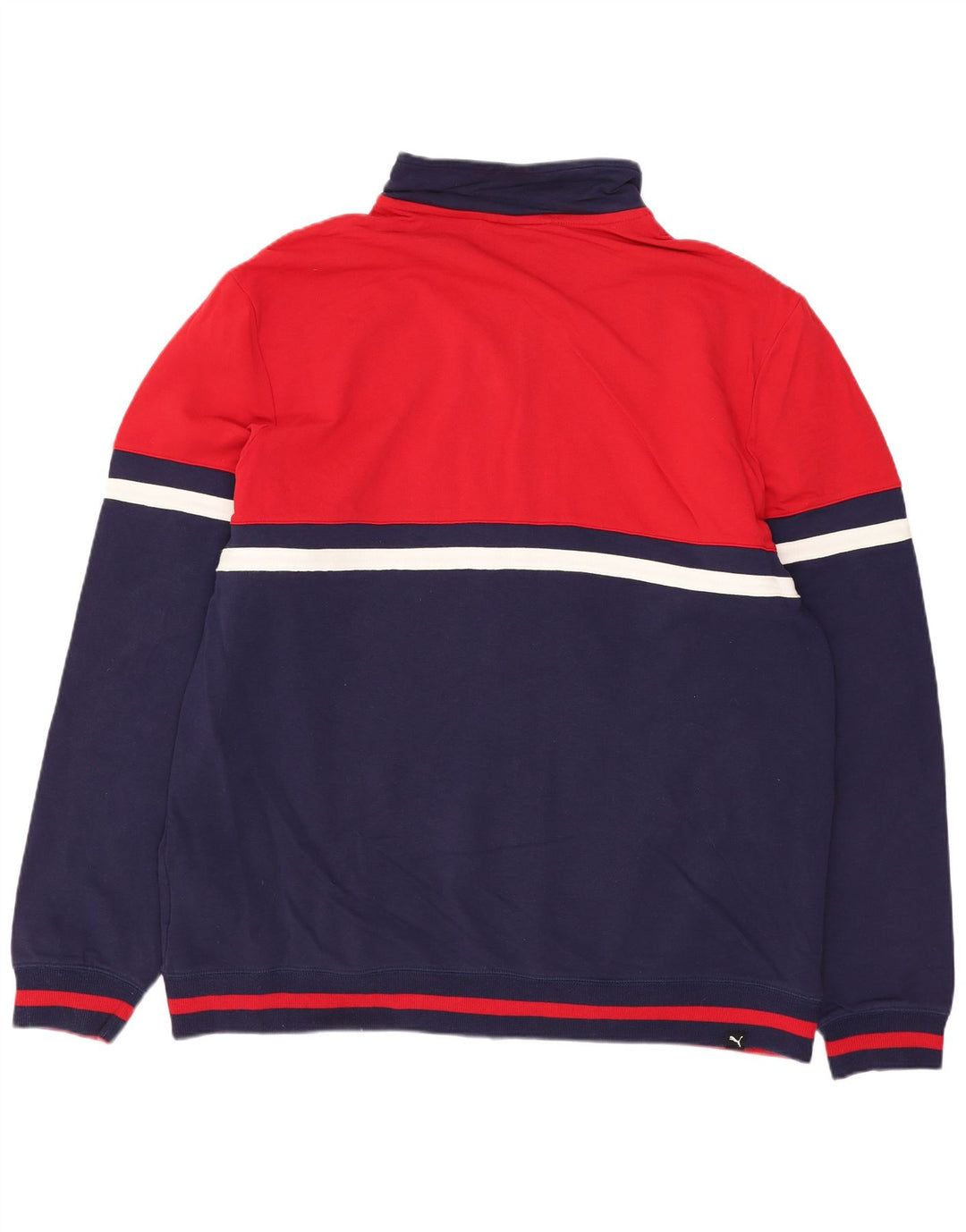 Ανδρική φόρμα Puma Top Jacket XL Navy Blue Colourblock Βαμβακερό