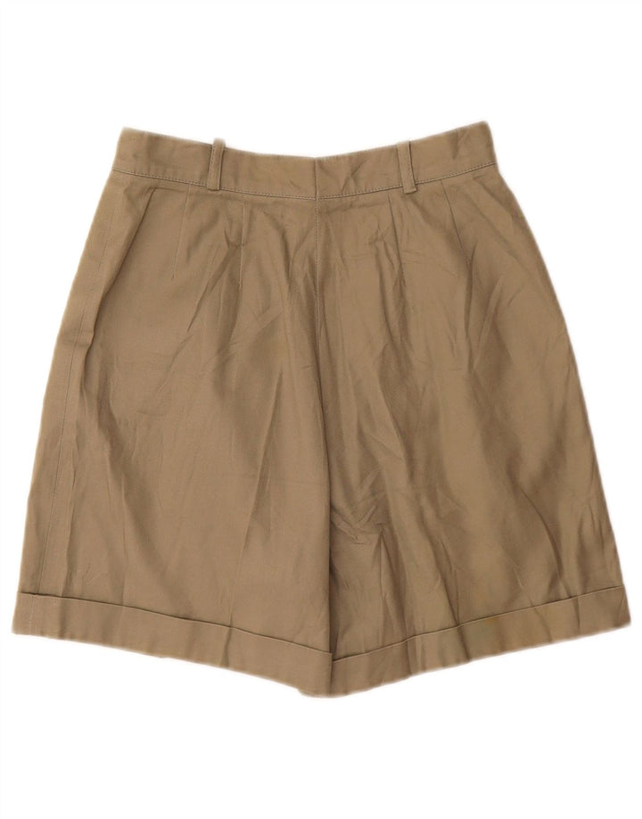 VINTAGE Γυναικείο σορτς Chino IT 40 Small W24 Μπεζ βαμβακερό
