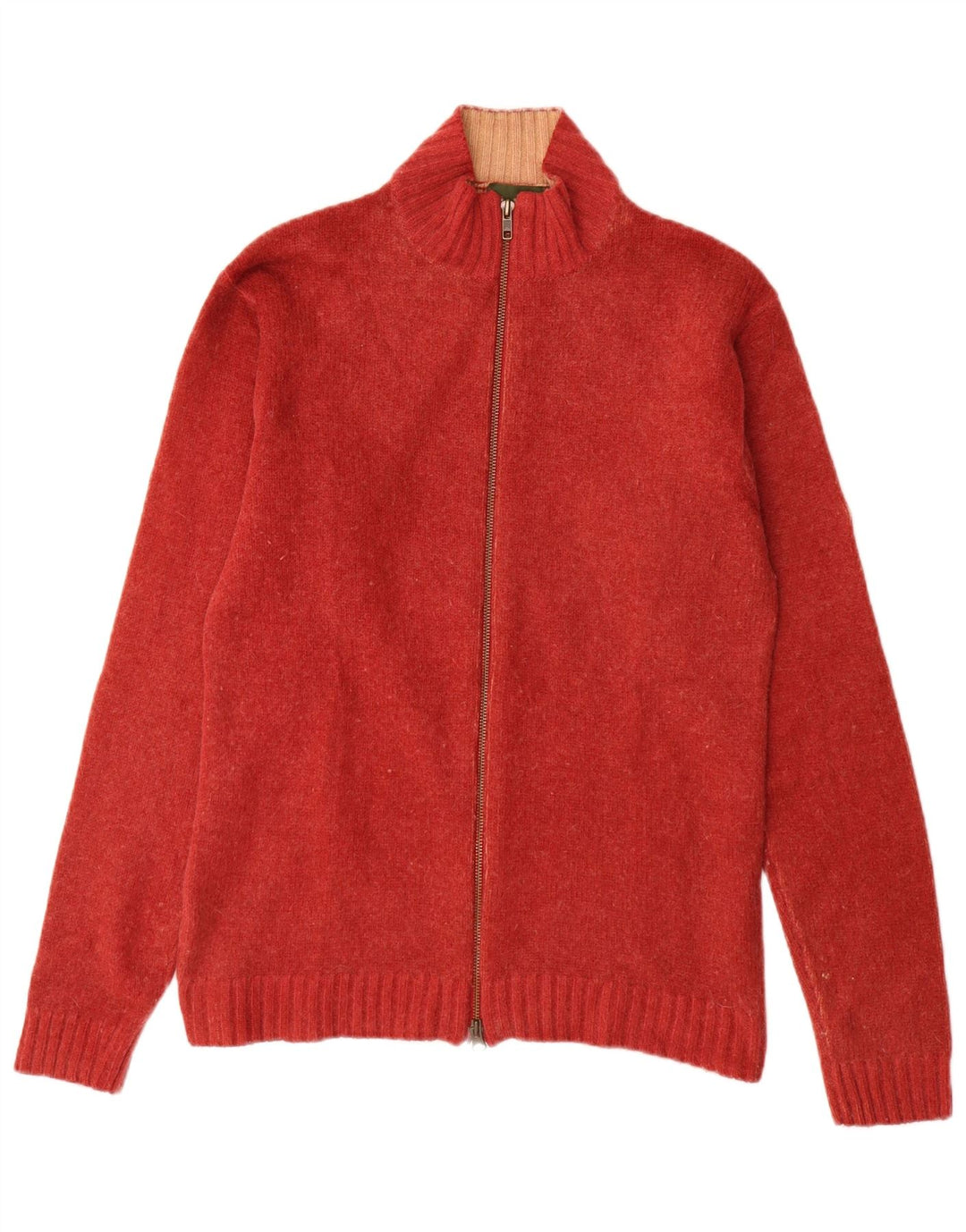 Ανδρικό πουλόβερ Timberland Cardigan Μικρό κόκκινο μαλλί αρνιού