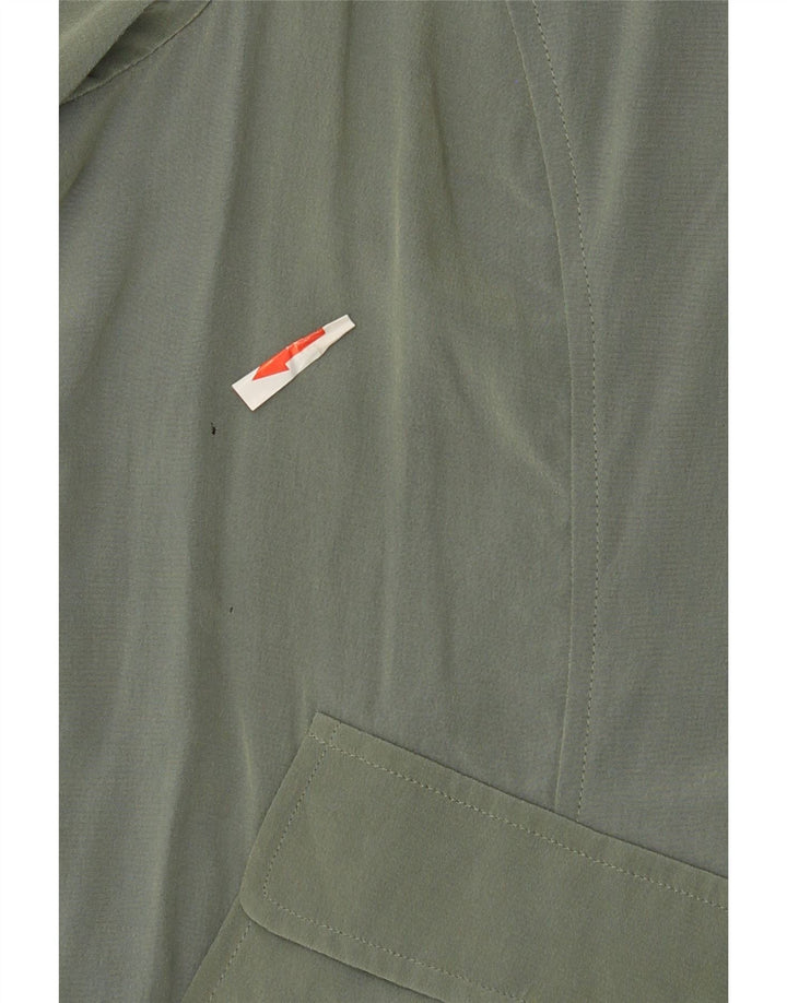cherie Γυναικείο πουκάμισο Μπλούζα IT 46 Large Green Silk