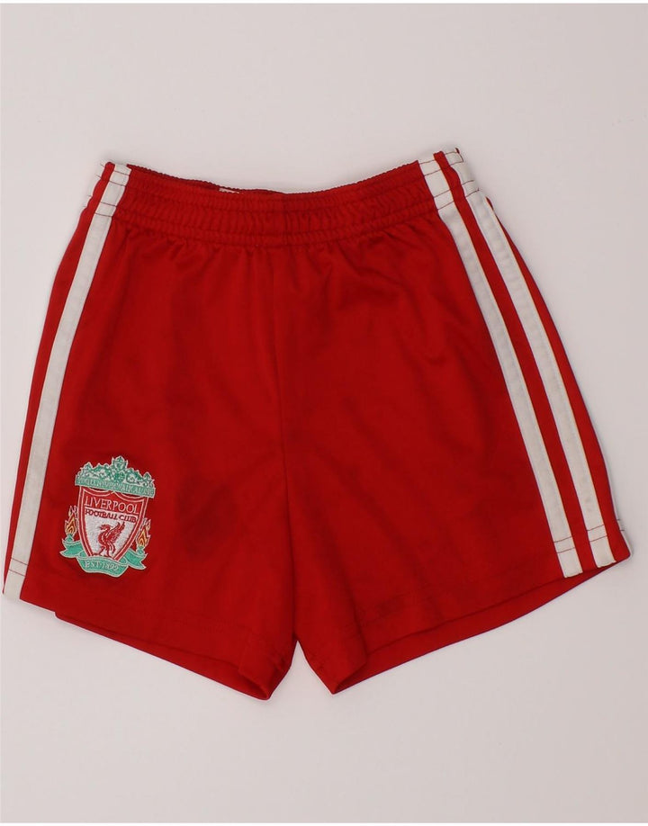 Αθλητικό σορτς ADIDAS Boys Liverpool 2-3 ετών κόκκινο πολυεστέρα