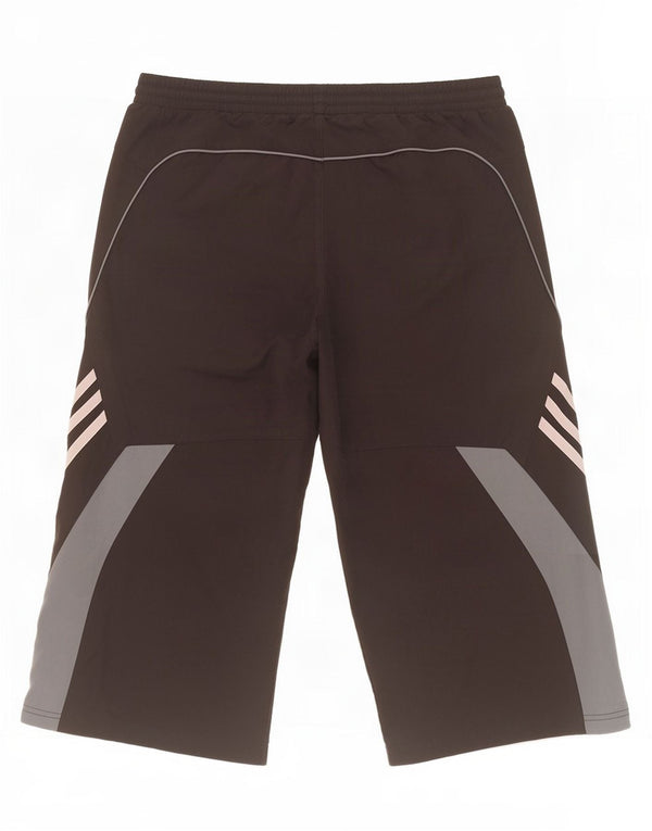 Ανδρικό σορτς βερμούδας Adidas UK 38 μεσαίου μαύρου χρώματος πολυεστέρας