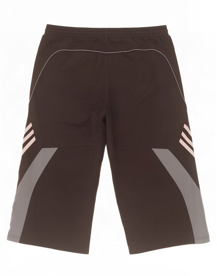 Ανδρικό σορτς βερμούδας Adidas UK 38 μεσαίου μαύρου χρώματος πολυεστέρας