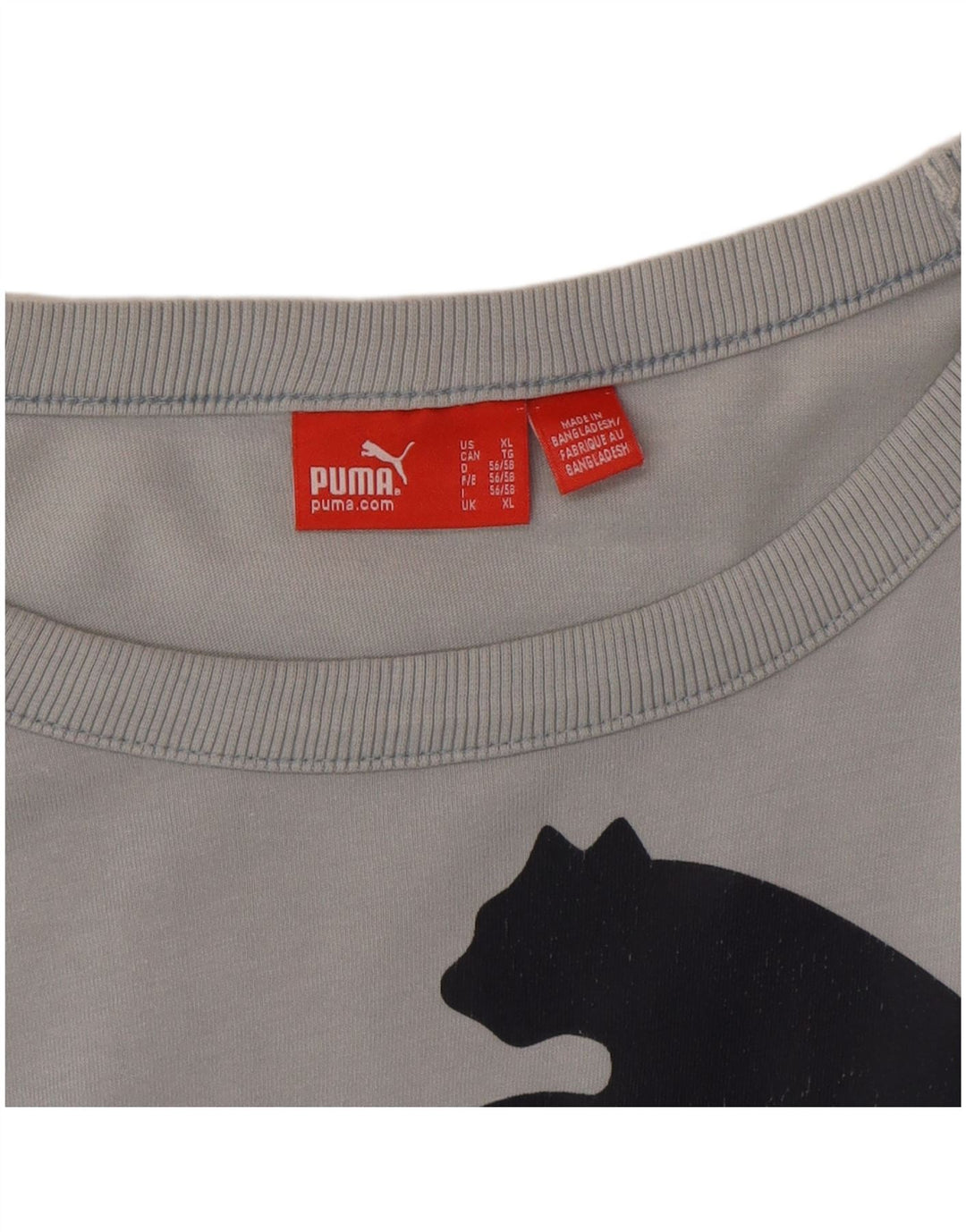 Ανδρικό γραφικό T-Shirt Puma Top XL Γκρι