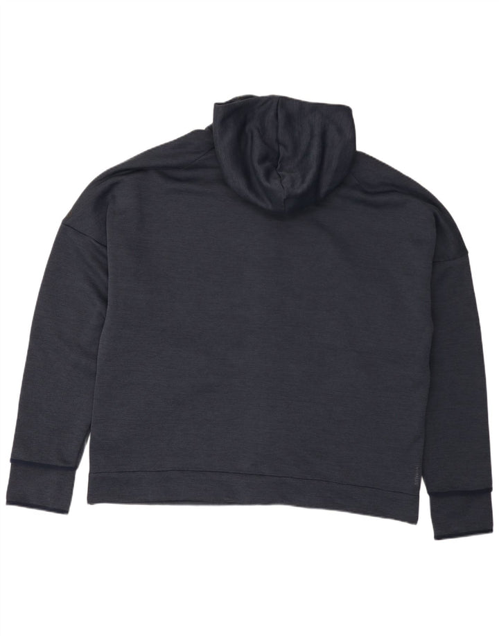 Ανδρικό πουλόβερ με κουκούλα με φερμουάρ Adidas 2XL Navy Blue Polyester