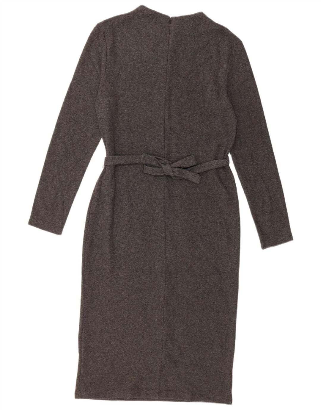 Marks & Spencer Γυναικείο Φόρεμα Jumper UK 10 Μικρό Γκρι Βαμβακερό