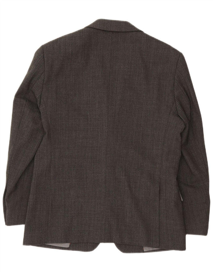 Jeff Banks Ανδρικό τζάκετ μπλέιζερ με 2 κουμπιά EU 50 Large Grey Polyester