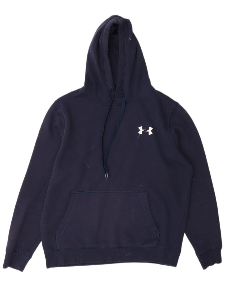 Ανδρικό Under Armour Cold Gear Hoodie Jumper Medium Navy Blue βαμβακερό