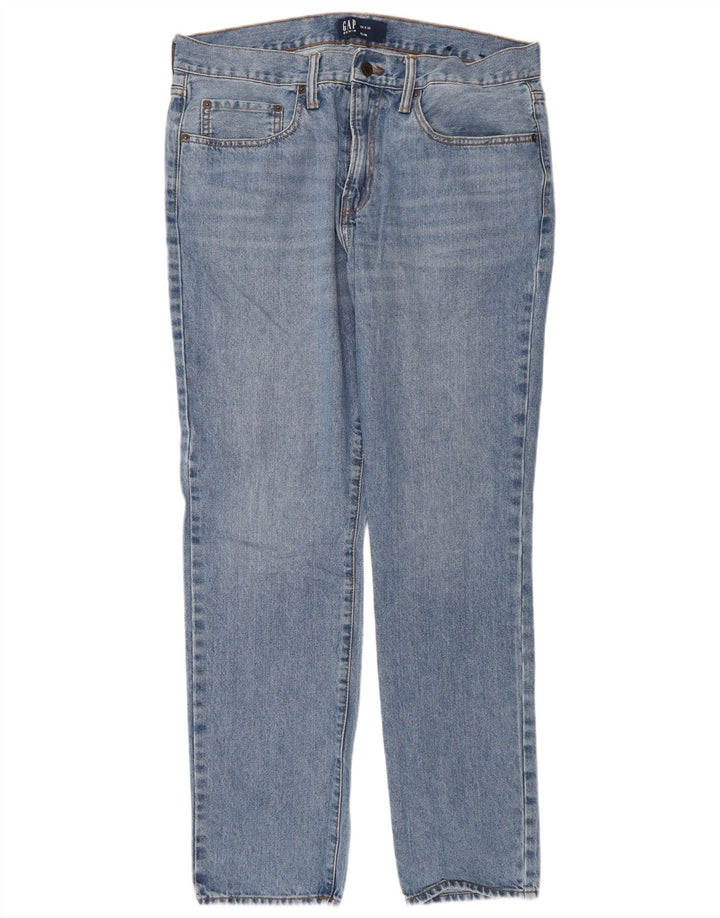 Ανδρικό τζιν Gap Slim W34 L32 Μπλε βαμβακερό