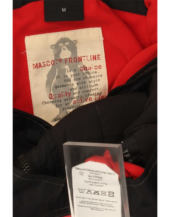 Mascot Frontline Mens Utility Jacket UK 38 Medium Black Nylon
