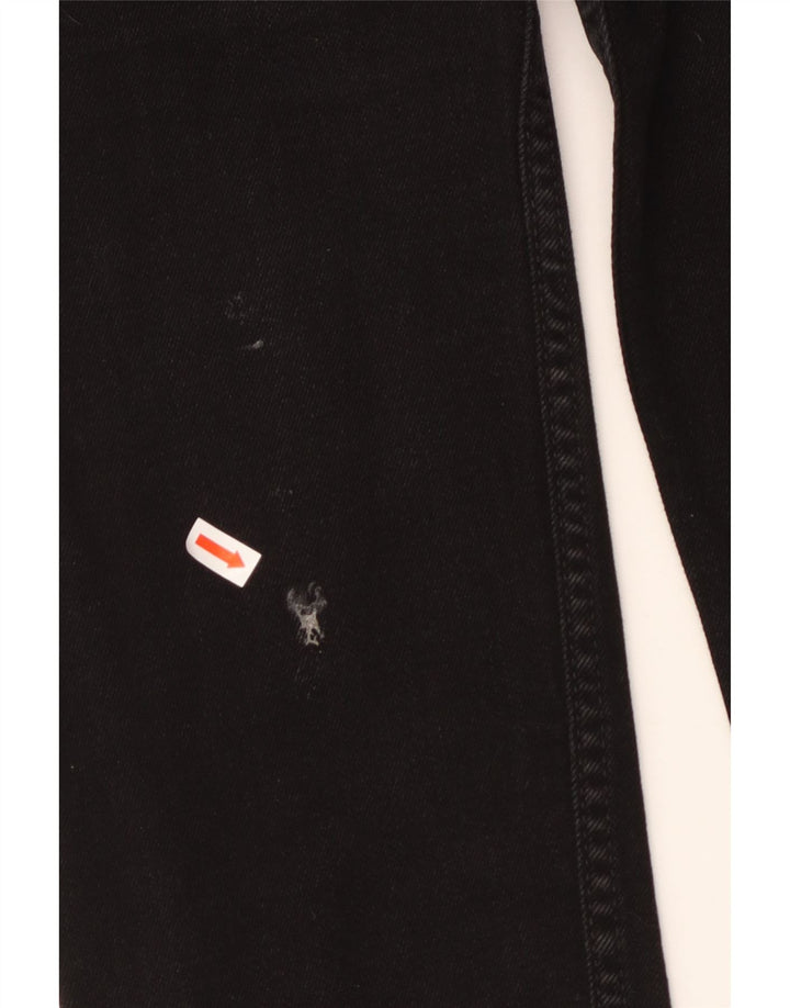 LEVI'S Mens 512 Slim Tapered Jeans W34 L32 Μαύρο βαμβακερό