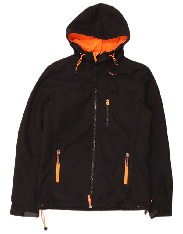 Ανδρικό SUPERDRY The Windtrekker Hooded Windbreaker Jacket UK 38 Medium Black
