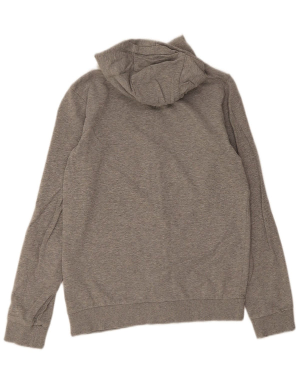 Napapijri Boys Graphic Zip Hoodie πουλόβερ 15-16 ετών Γκρι βαμβακερό
