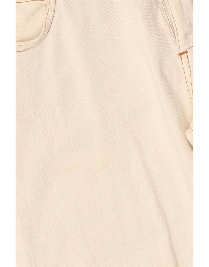 Just Cavalli Γυναικείο Τζιν μποτάκι W28 L29 Λευκό βαμβακερό