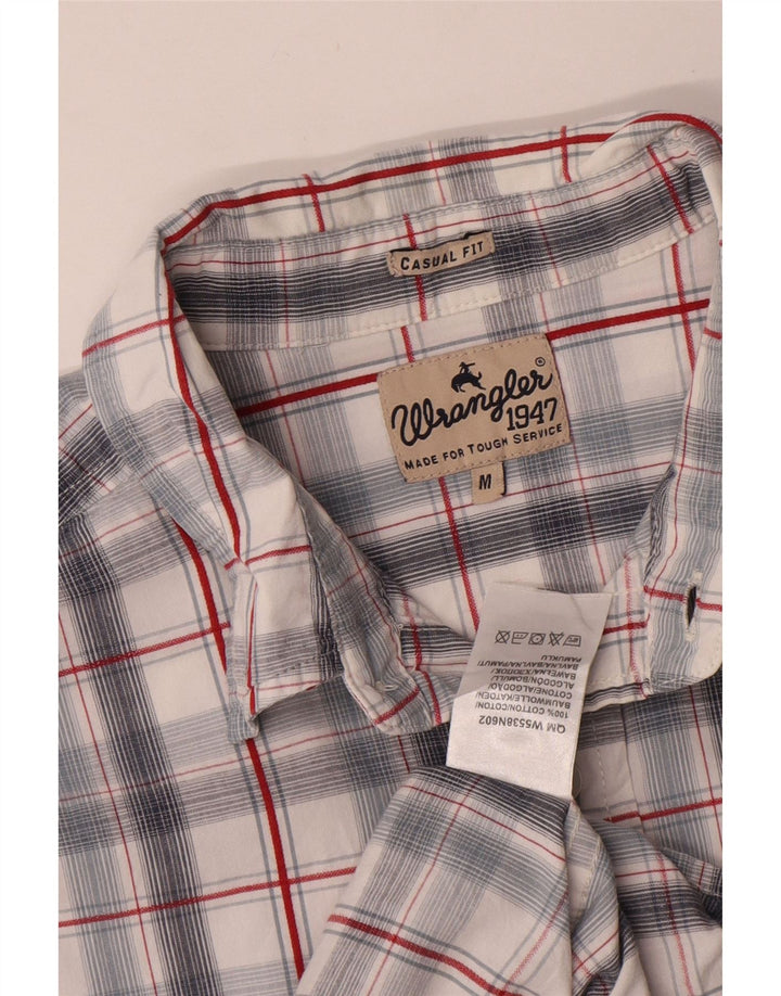 WRANGLER Ανδρικό πουκάμισο Casual Fit, μεσαίο λευκό βαμβακερό