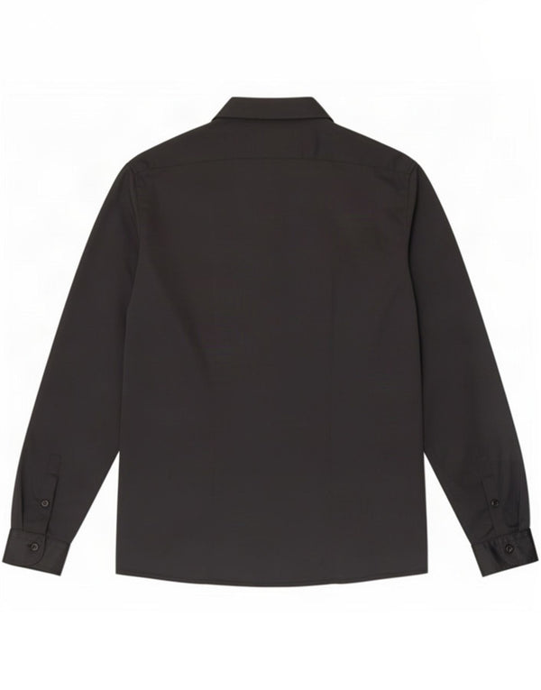 Γυναικείο πουκάμισο Benetton UK 18 XL Μαύρο Πολυαμίδιο