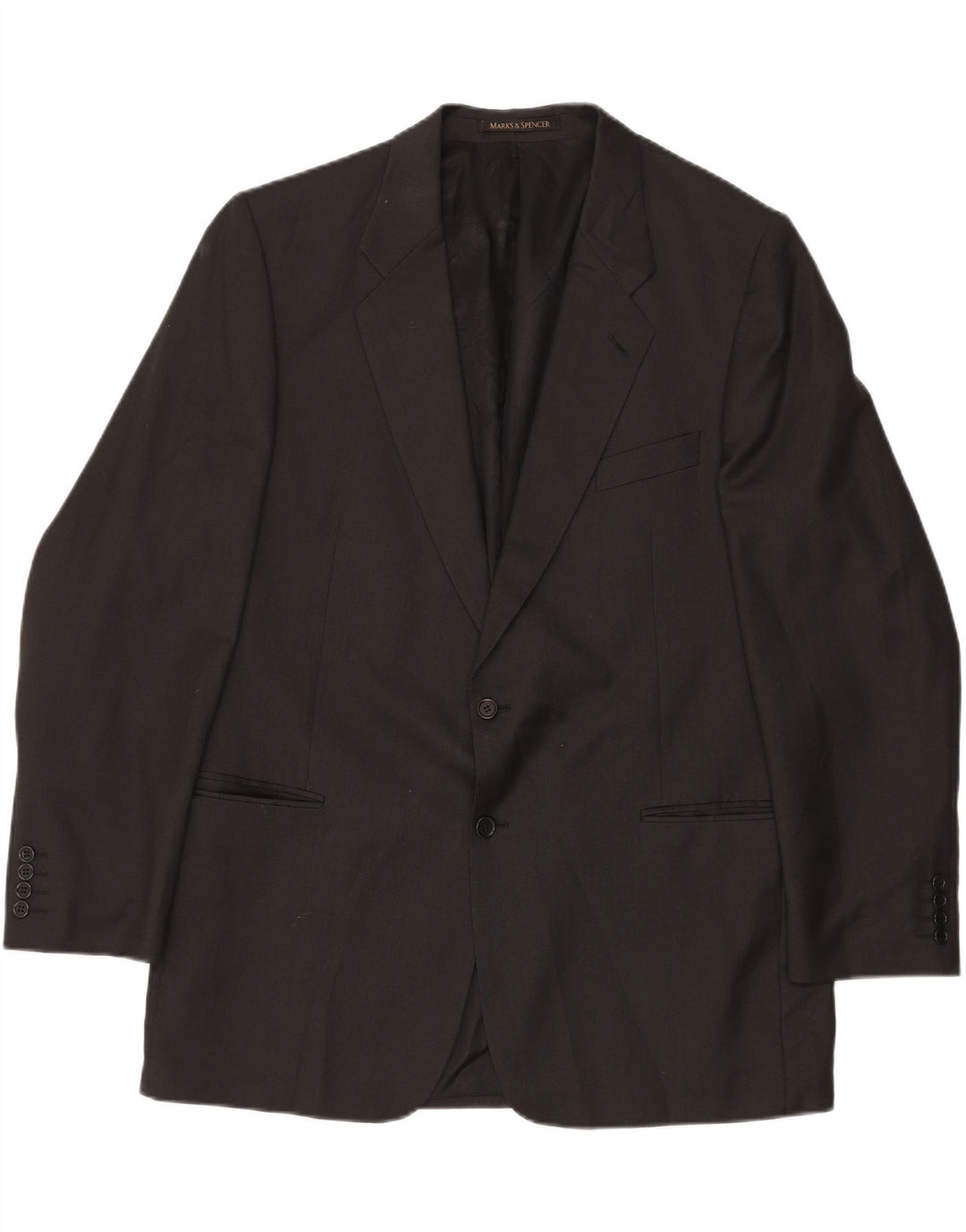 Marks & Spencer Ανδρικό σακάκι σακάκι με 2 κουμπιά UK 46 XL Γκρι νέο μαλλί