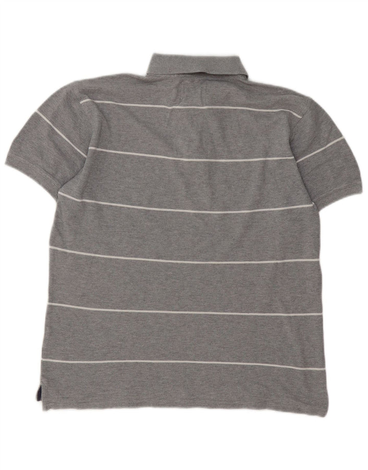 Fila Ανδρικό πουκάμισο πόλο XS Γκρι ριγέ