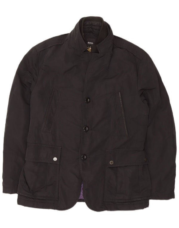 Ανδρικό μπουφάν Hugo Boss Utility EU 50 Large Black Polyester
