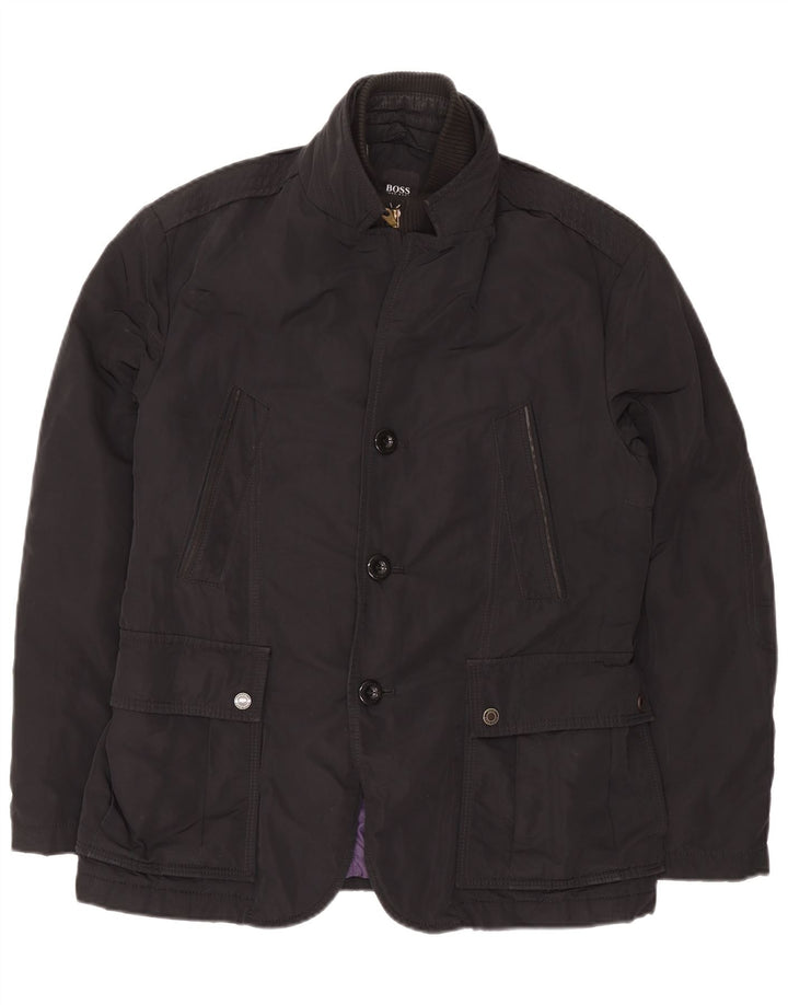 Ανδρικό μπουφάν Hugo Boss Utility EU 50 Large Black Polyester