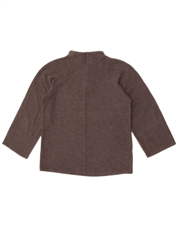 Marks & Spencer γυναικείο πουλόβερ με λαιμό χελώνα UK 12 Medium Grey