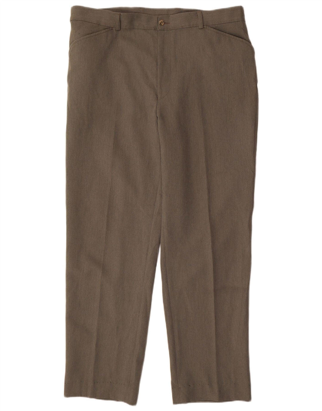 Farah Ανδρικό ίσιο casual παντελόνι W38 L31 Khaki Polyester