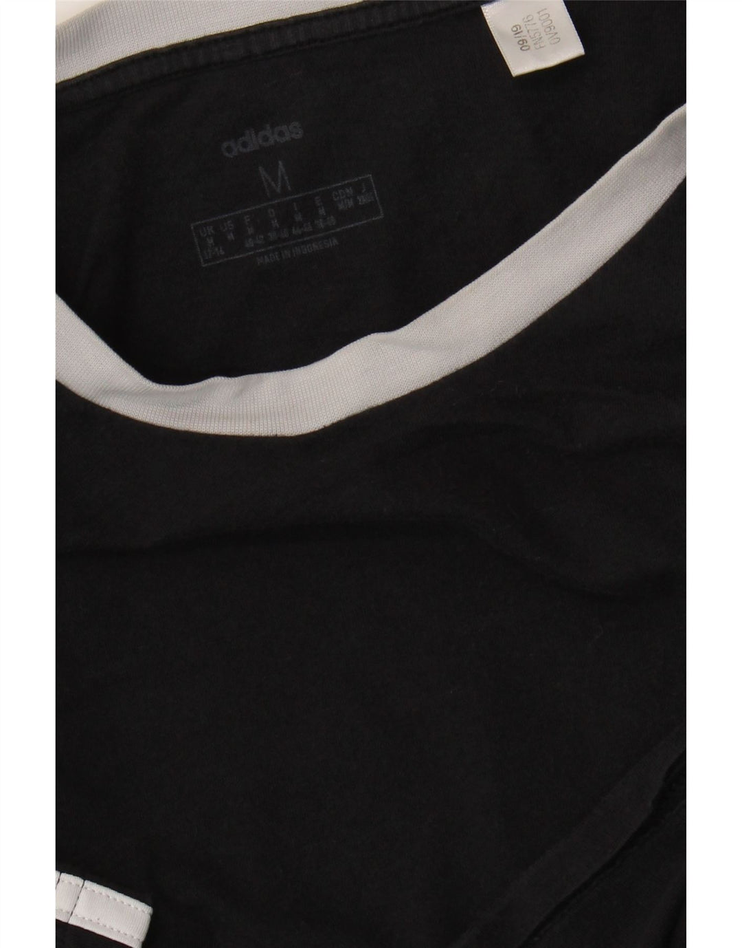 Adidas Γυναικείο T-Shirt Top UK 12/14 Medium Black